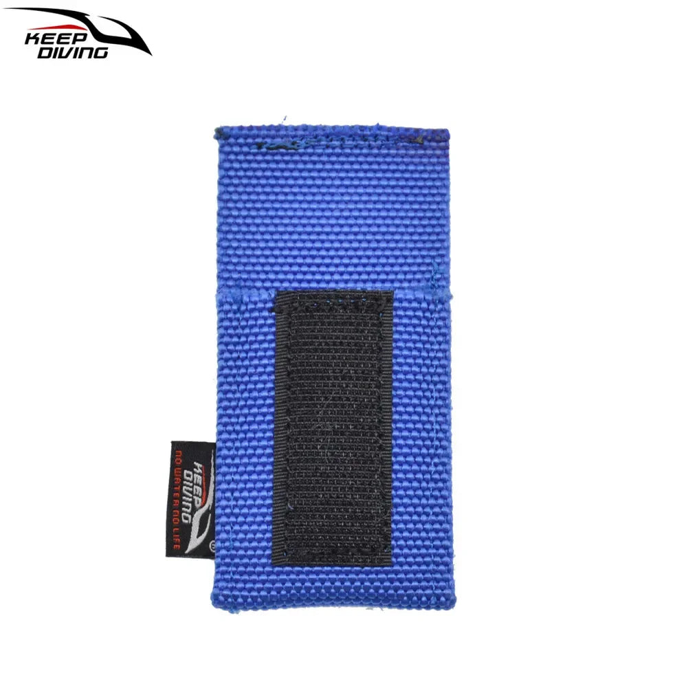 Scuba Diving Shears Cover Detachable Strap Underwater Cutting Knifes Bag Strap Wear Corrosion Resistant Durable Sporting Goods