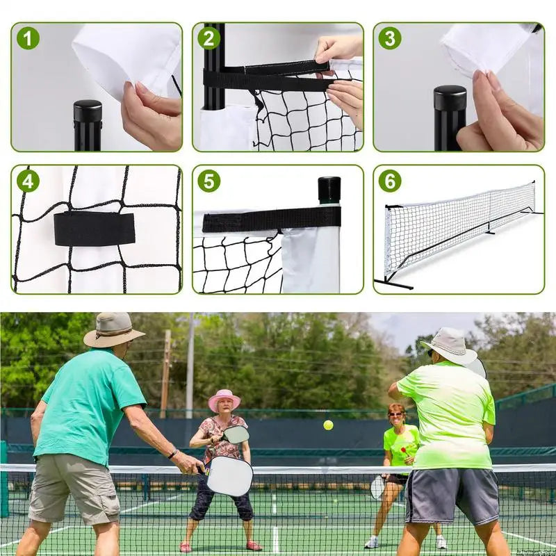Outdoor Sport PickleballTraining Net Standard Size Portable Sport Fitting For Fitness Volleyball Multifunctional Sporting Goods