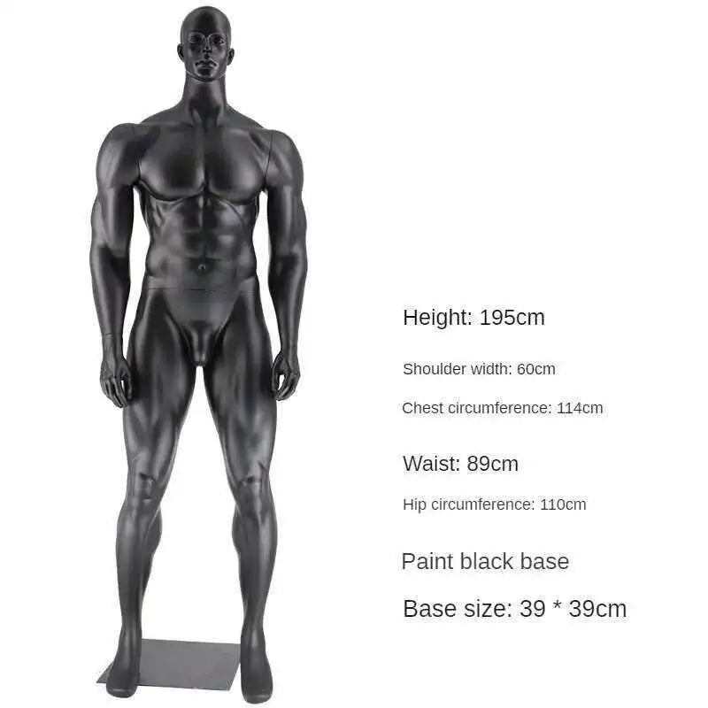 Bodybuilding Dummy Muscular Male Mannequins Display rack for Sports Clothing Store Full Body Fitness Man Mannequin Display Stand