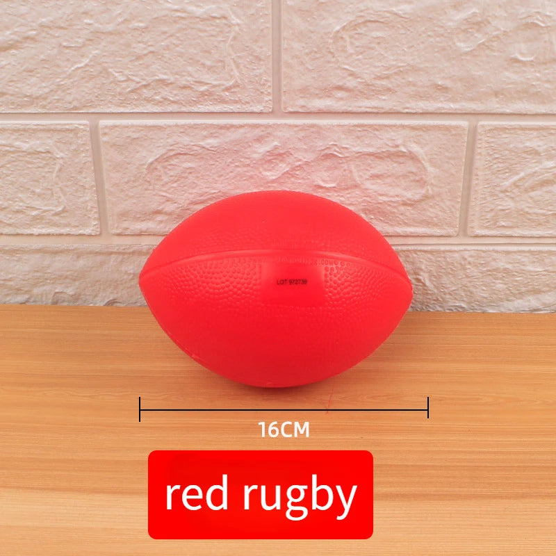 Toy Rugby Children and Teens PVC Inflatable Elastic Toy Ball Sports Sporting Goods Kindergarten Training Prizes FootballAmerican