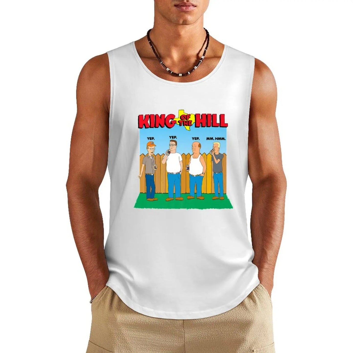 King Tank Top Fitness men clothing Sleeveless top Vest for boy sleeveless shirt man gym