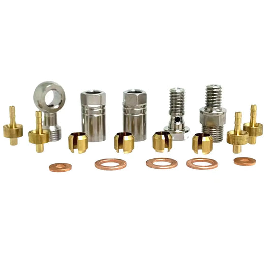 Brake Metal Hose Bike Brake Kit Brake Brakes Connector Disc Hose Hydraulic Metal Sporting Goods Banjo Maintain Tools