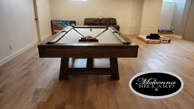 Professional 7ft Folding Pool Table, MDF Board & Waterproof Felt for Home/Bar, 24H Shipping + Free Accessories Kit
