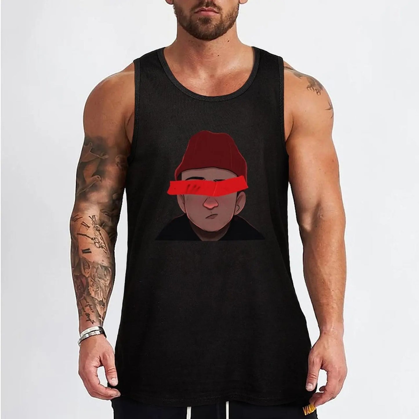 Tyler Clancy era Tank Top anime Vest for boy Fitness men clothing Body man
