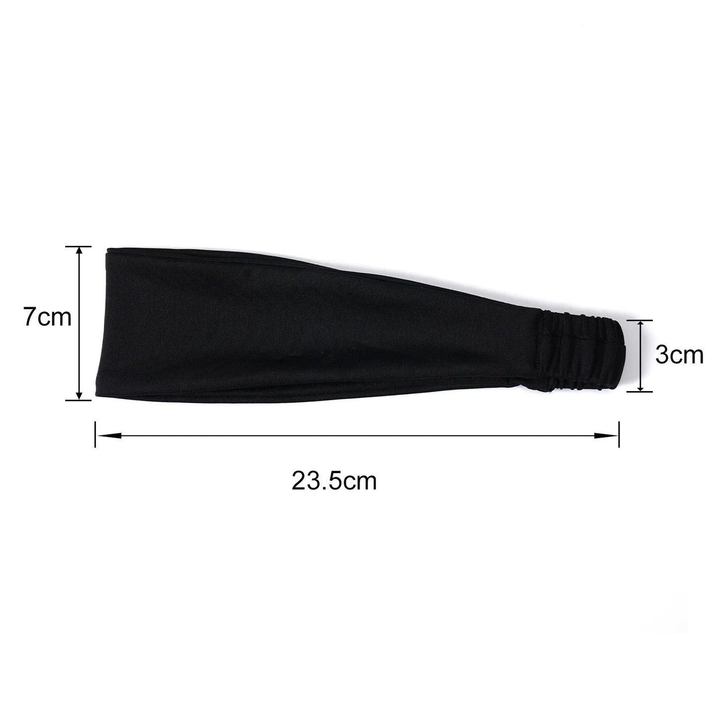 Sports Headbands for Men Women 1PC Non-Slip Moisture Wicking Workout Sweatband Fitness Running Football Yoga Hairband 2025