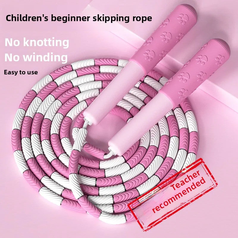 Children's Bamboo Jump Rope Fitness Sports Beginner Elementary School Students Professional Jump Rope Sporting Goods