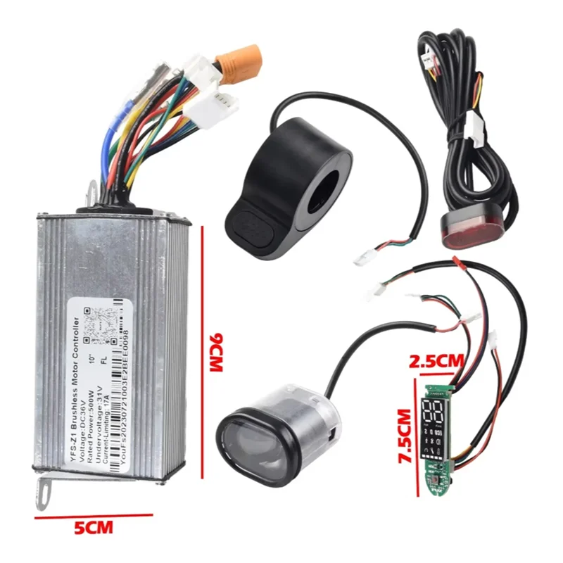 A06F-Outdoor Sports Electric Scooter Controller Kit 500W 36V 17A For 10 Inch Scooters Sporting Goods