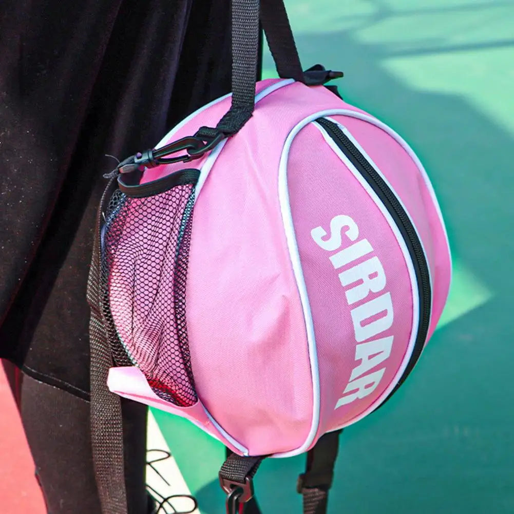 Convenient Outdoor Ball Sports Carrying Backpack Adjustable Basketball Backpack Multifunctional Sporting Goods