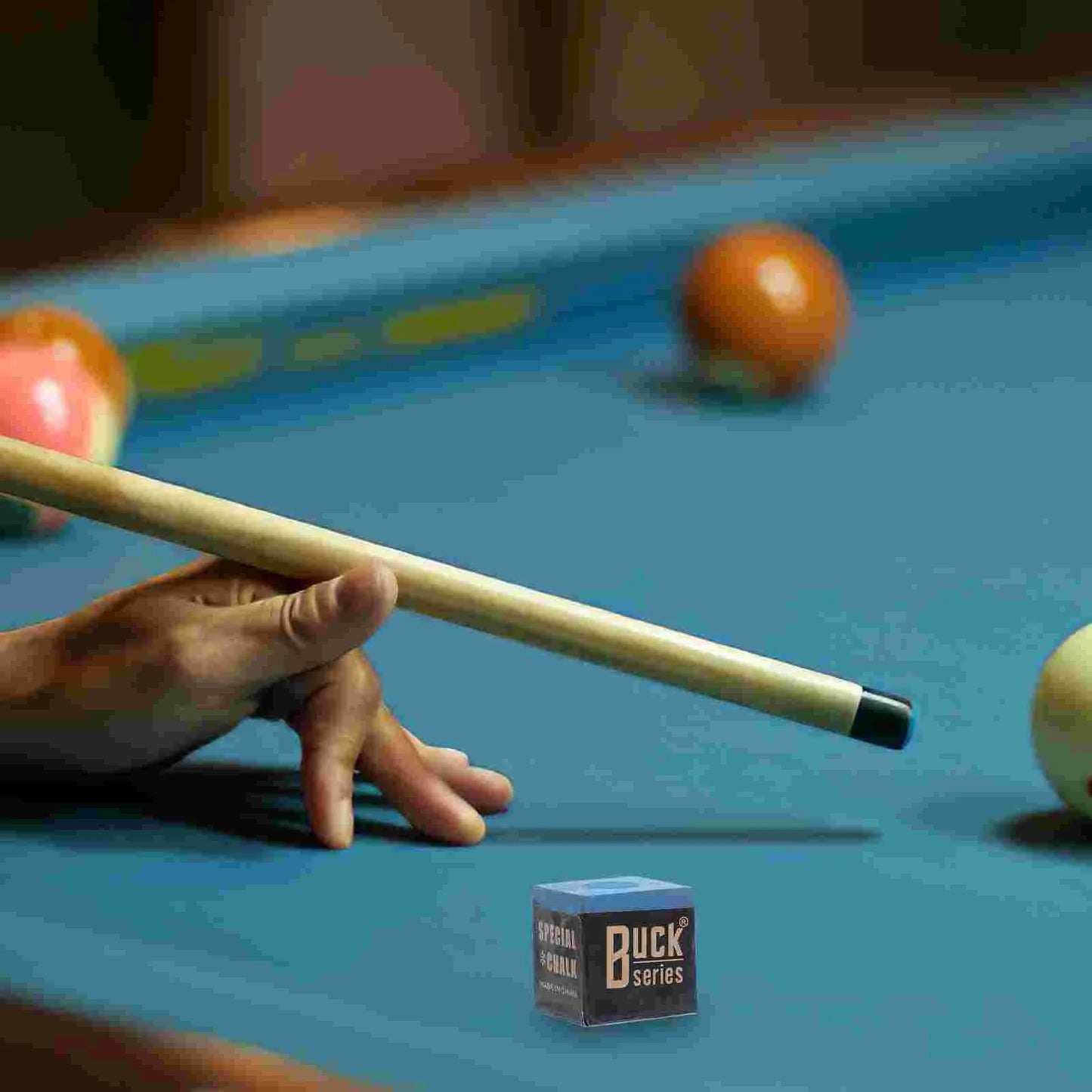 24 Pcs Billiard Balls Powdered Pool Cue Chalk for Sports Table Billiards Accessories