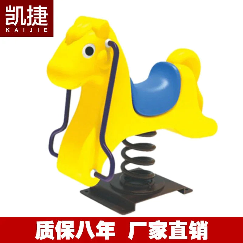 Fitness path outdoor, fitness equipment, community square sporting goods, children's rocking music rocking horse