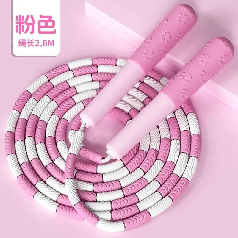 Children's Bamboo Jump Rope Fitness Sports Beginner Elementary School Students Professional Jump Rope Sporting Goods