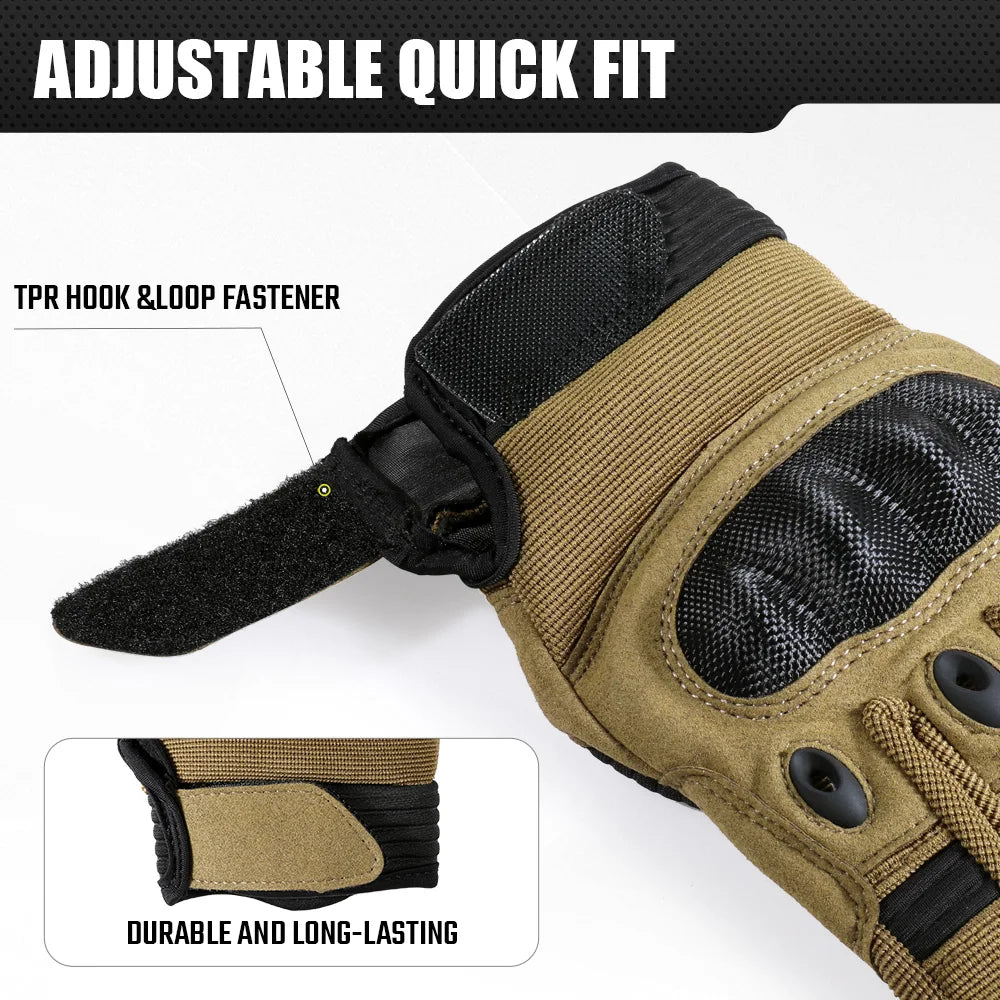 Touch Screen Outdoor Gloves Breathable Sports Hiking Camping Hunting Cycling Work Motorcycle Fishing Anti-skid Protection Gear