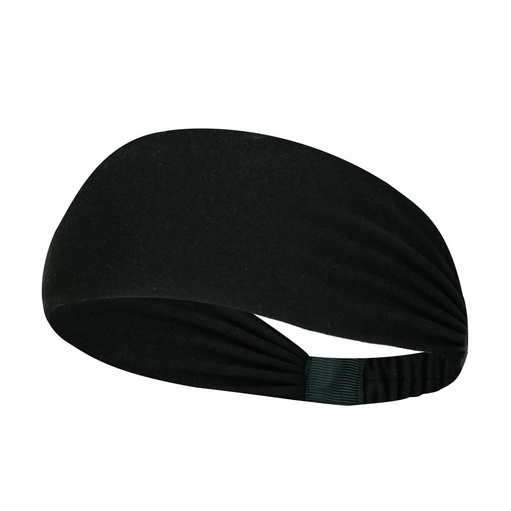 Sports Headbands for Men Women 1PC Non-Slip Moisture Wicking Workout Sweatband Fitness Running Football Yoga Hairband 2025