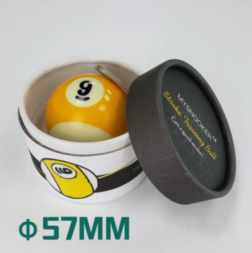 KONLLEN Billiards Cue Ball 57.2mm/52.5mm Practice Training Artifact Replacement Table Ball Practice Snooker Accessories