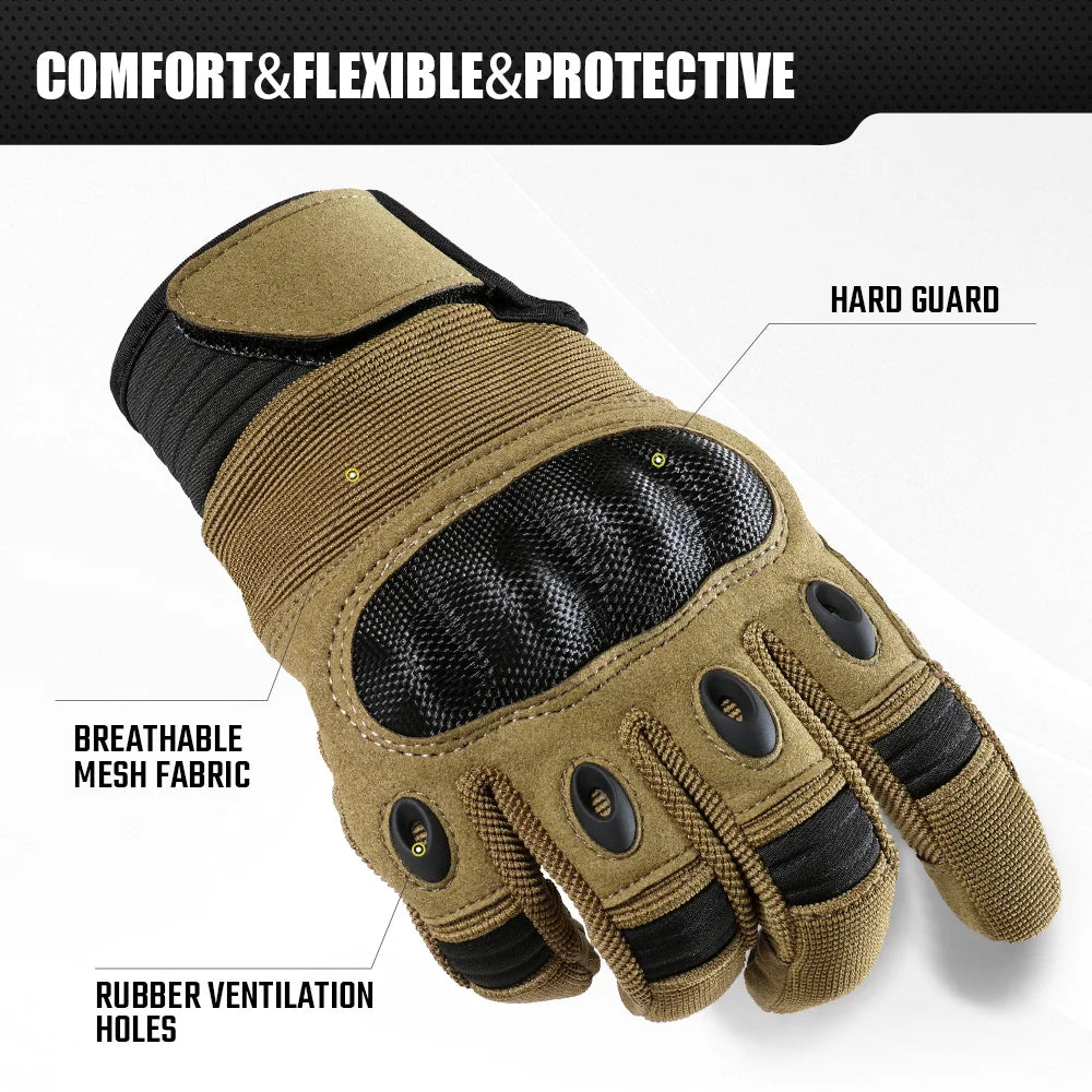 Touch Screen Outdoor Gloves Breathable Sports Hiking Camping Hunting Cycling Work Motorcycle Fishing Anti-skid Protection Gear
