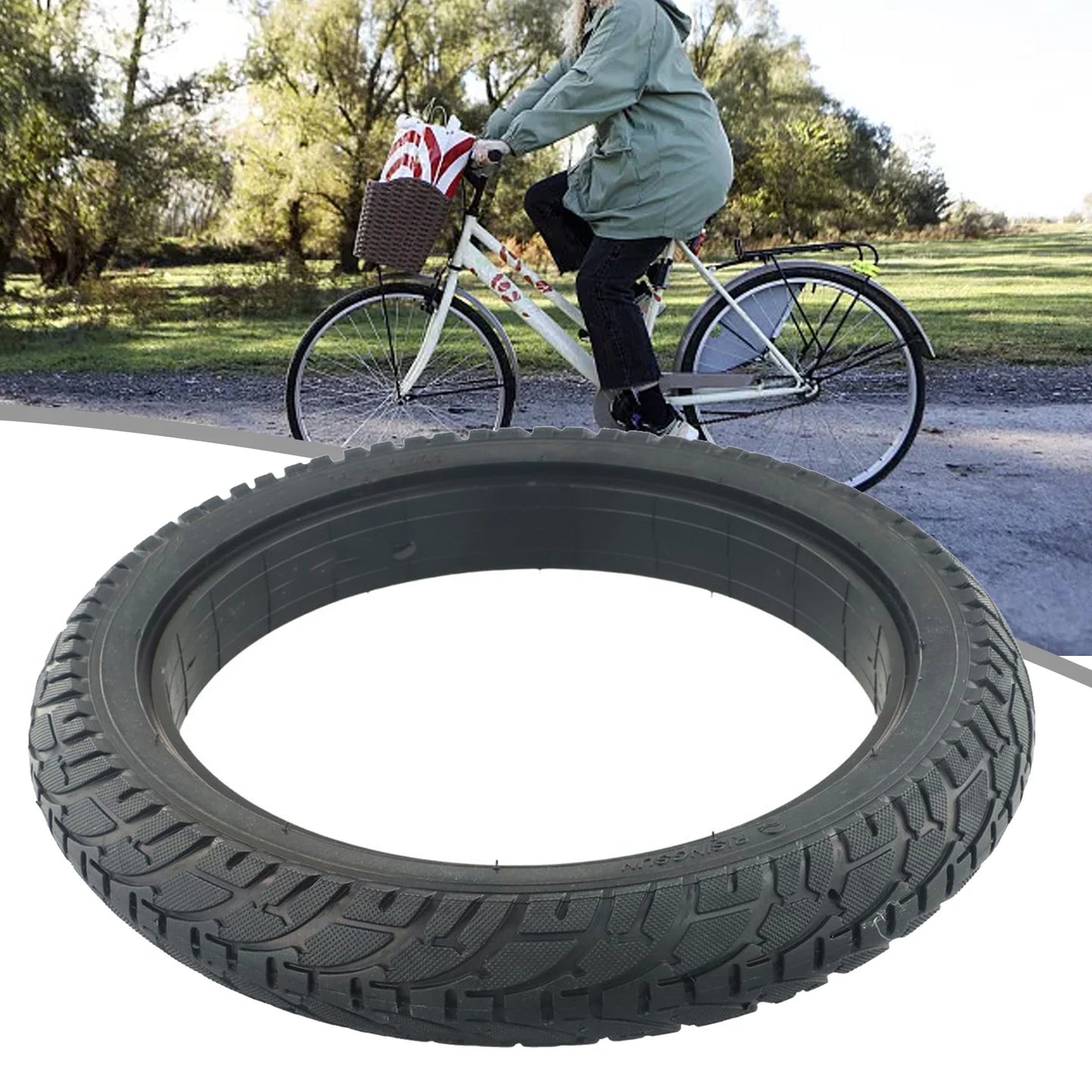 Best NEW Repalcement 14 Inch 14x2.125(57-254) Solid Equipment Practical Sport Sporting Goods Wheels Attachment