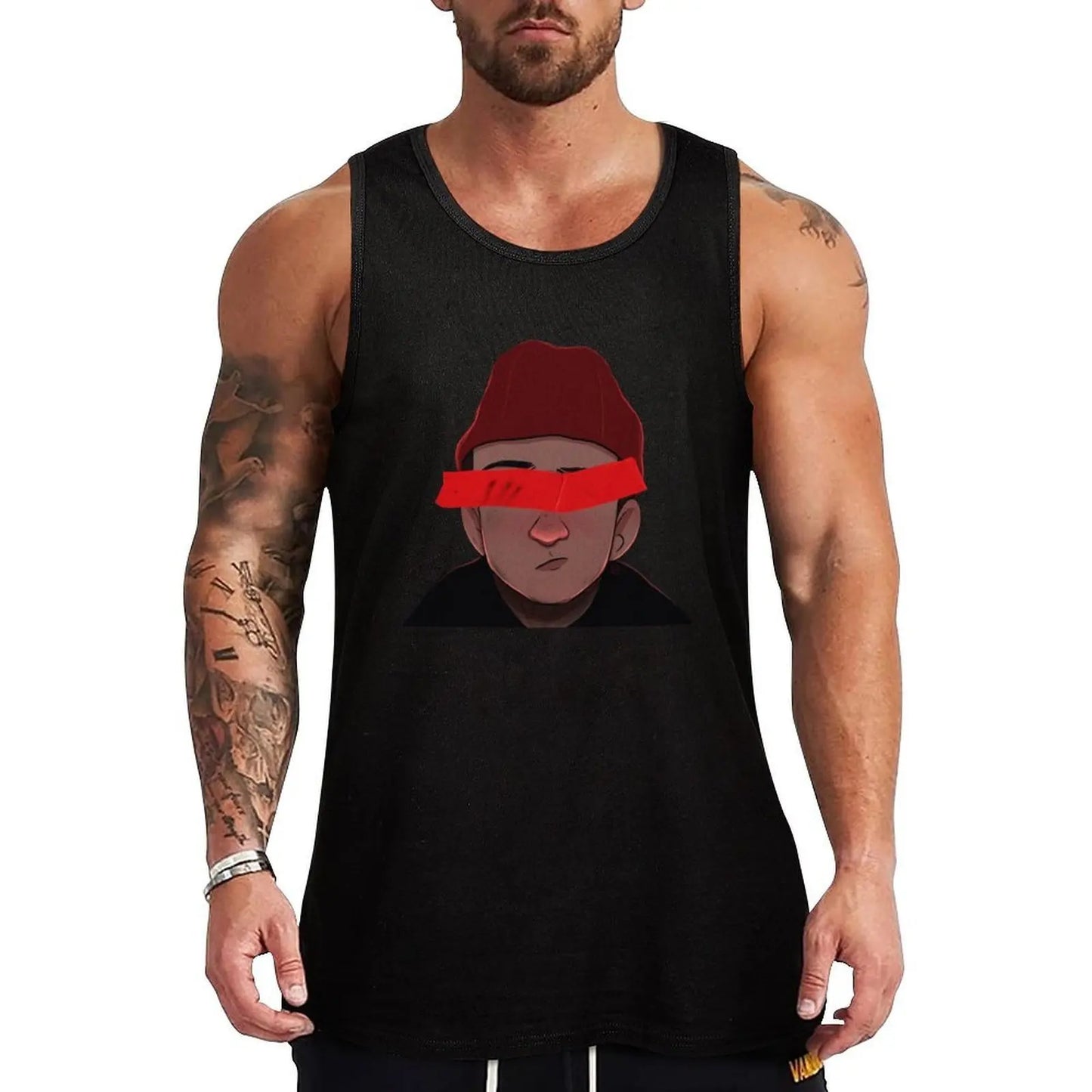 Tyler Clancy era Tank Top anime Vest for boy Fitness men clothing Body man