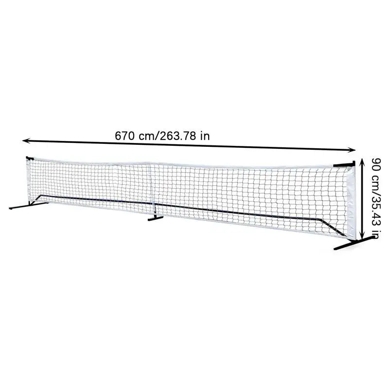 Outdoor Sport PickleballTraining Net Standard Size Portable Sport Fitting For Fitness Volleyball Multifunctional Sporting Goods