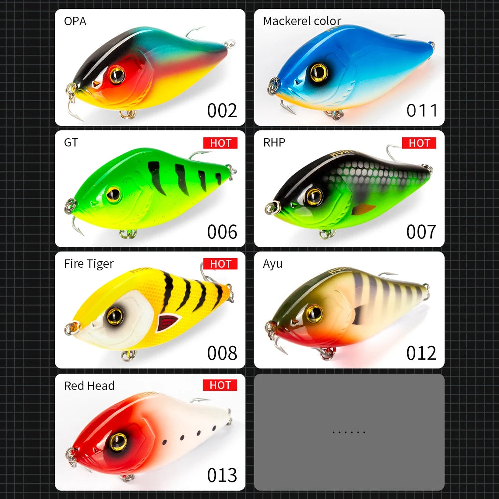 Hunthouse Slider Sinker Jerkbait Pencil Fishing Lure Wobbler 70mm/17g 100mm/47g Crankbaits Fishing Leurre Brochet Pesca Tackle
