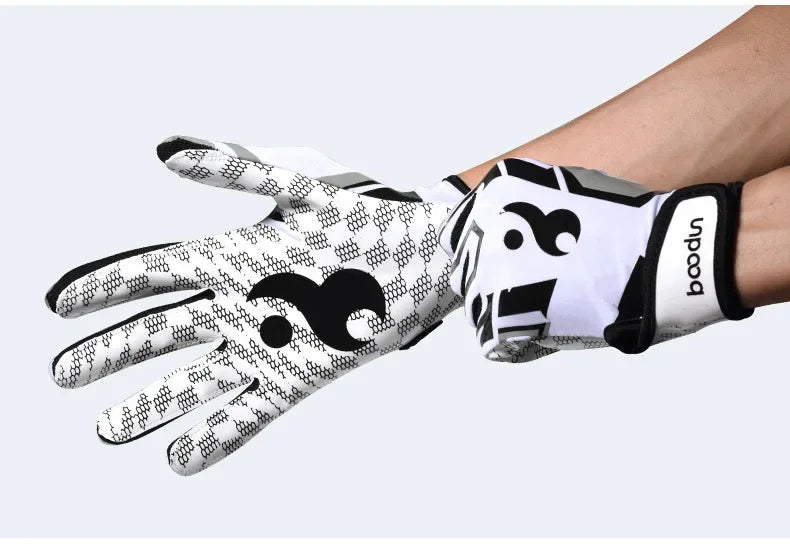 Baseball Football Gloves, Fitness Sports Non - Slip Outdoor Hiking Gloves, Boys Leather Clothing Matching Gloves, Men's