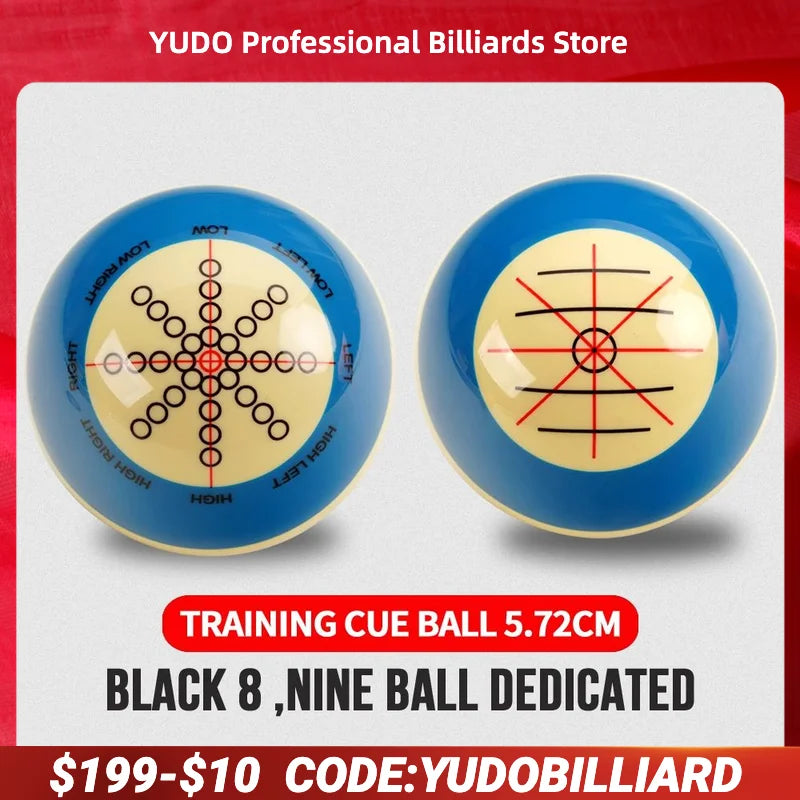 KONLLEN Billiards Cue Ball 57.2mm/52.5mm Practice Training Artifact Replacement Table Ball Practice Snooker Accessories