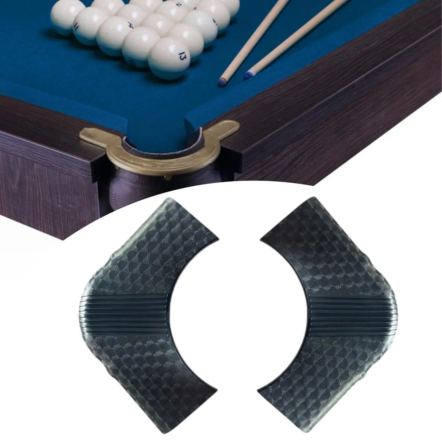 Pool Table Corner Protector Shock Absorbing Billiard Table Corner Protector Billiard Pool Accessory Lightweight Functional