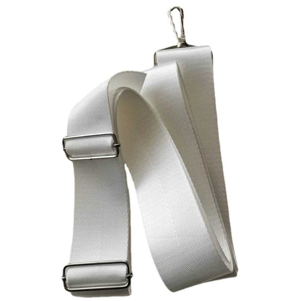 High Quality Sporting Goods Brand New Tennis Net Center Strap 220*5cm Adjustable Net Nylon Tennis Accessories White