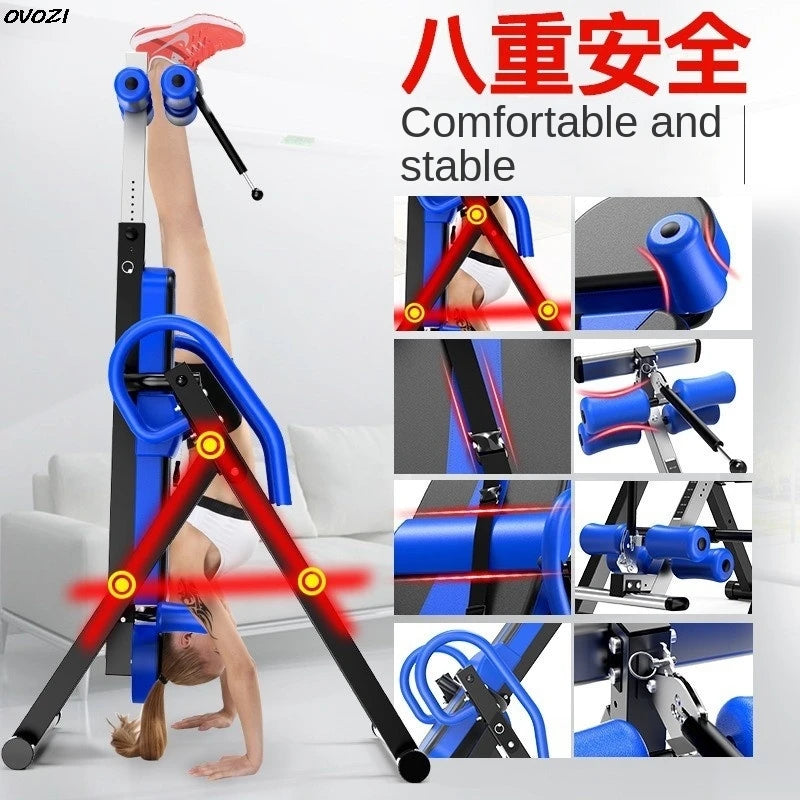OVOZI Handstand Machine Home Fitness Upside-down AIDS Indoor Stretching Body Fitness Equipment Sporting Goods Handstand