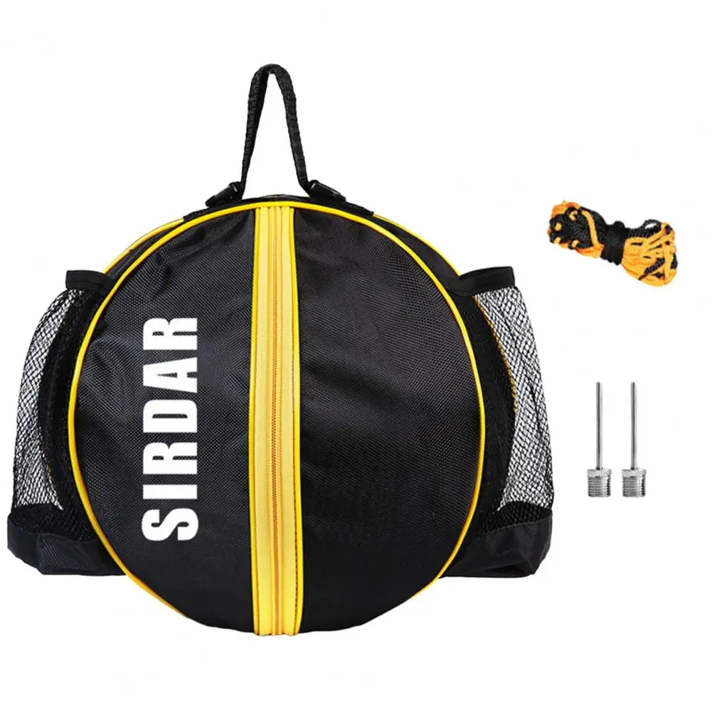 Convenient Outdoor Ball Sports Carrying Backpack Adjustable Basketball Backpack Multifunctional Sporting Goods