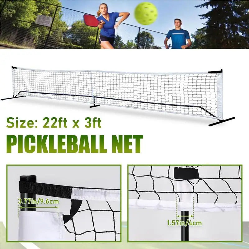 Outdoor Sport PickleballTraining Net Standard Size Portable Sport Fitting For Fitness Volleyball Multifunctional Sporting Goods