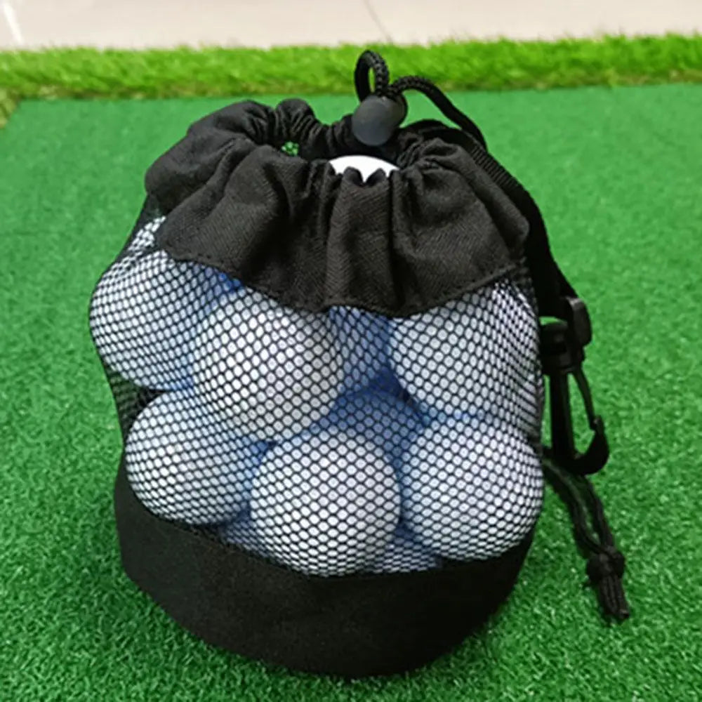 Sporting Goods Golf Ball Container Mesh Net Bag Golf Ball Holder Nylon Golf Ball Bag Storage Bag Golf Ball Pouch Golf Pouch