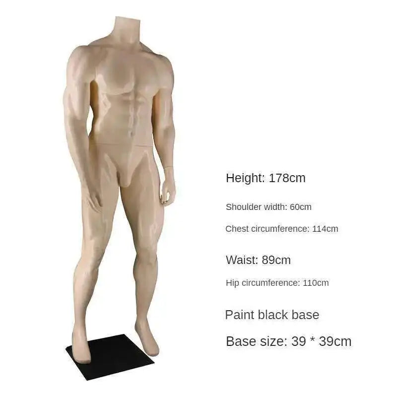 Bodybuilding Dummy Muscular Male Mannequins Display rack for Sports Clothing Store Full Body Fitness Man Mannequin Display Stand