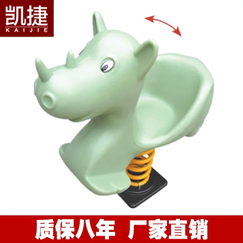 Fitness path outdoor, fitness equipment, community square sporting goods, children's rocking music rocking horse