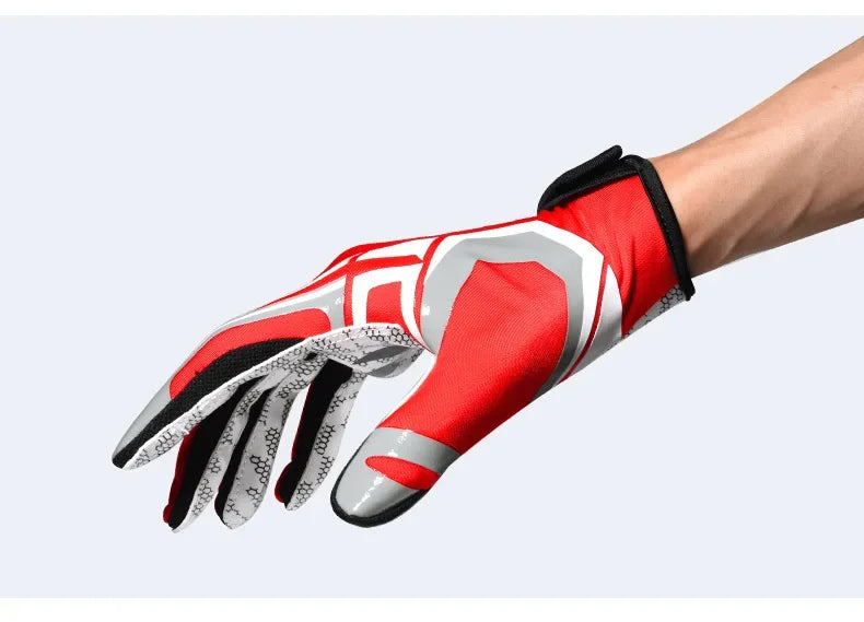 Baseball Football Gloves, Fitness Sports Non - Slip Outdoor Hiking Gloves, Boys Leather Clothing Matching Gloves, Men's